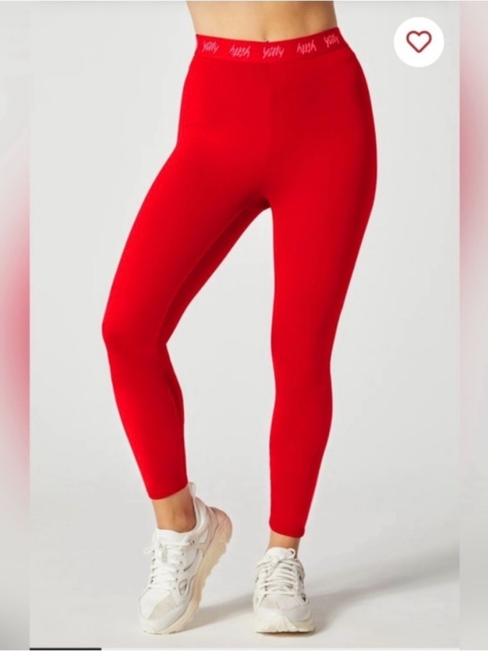 Yitty logo leggings bright pink L